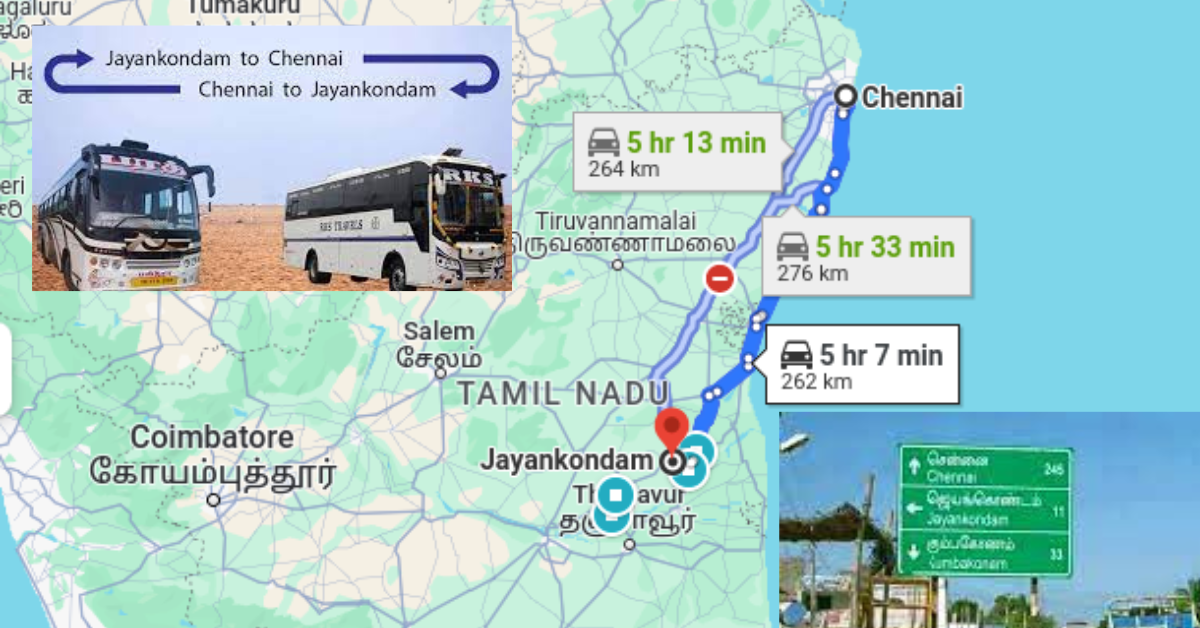 Chennai to Jayankondam