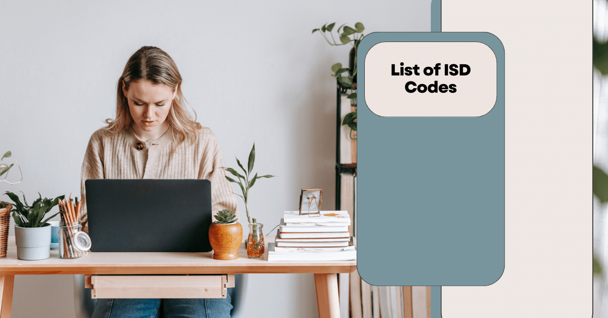 List of ISD Codes